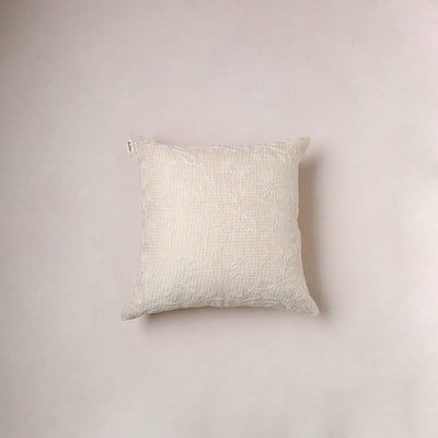 Running Stitch Plain Cushion Cover (16 x 16 in) 277