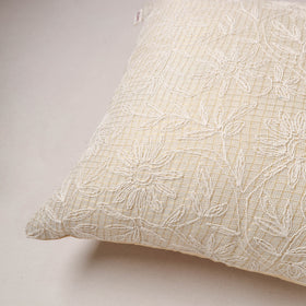 Running Stitch Plain Cushion Cover (16 x 16 in) 277