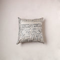 Running Stitch Plain Cushion Cover (16 x 16 in) 278