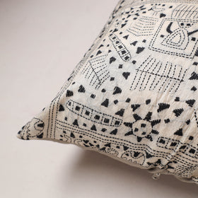 Running Stitch Plain Cushion Cover (16 x 16 in) 278