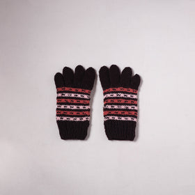 Kumaun Hand Knitted Acrylic Woolen Hand Gloves for Winter (Adult) 18