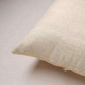 Running Stitch Plain Cushion Cover (16 x 16 in) 279