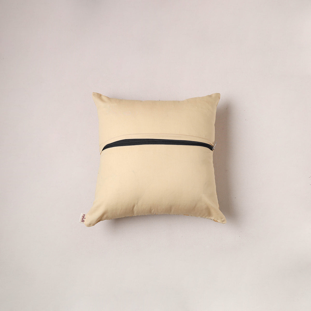 Running Stitch Plain Cushion Cover (16 x 16 in) 280