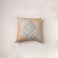 Running Stitch Plain Cushion Cover (16 x 16 in) 281