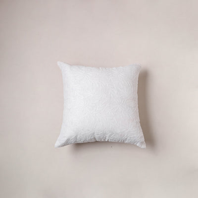Running Stitch Plain Cushion Cover (16 x 16 in) 282
