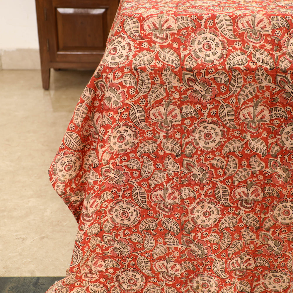 kalamkari  double bed cover set