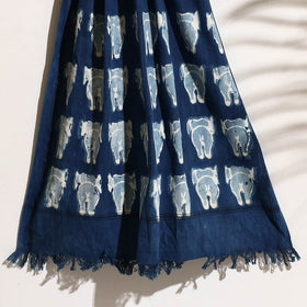 Buy Bindaas Block Printed Handloom Cotton Towel Online at iTokri.com