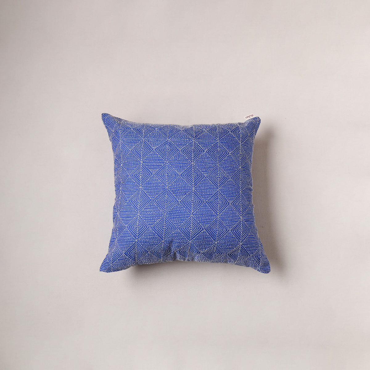 Running Stitch Plain Cushion Cover (16 x 16 in) 284
