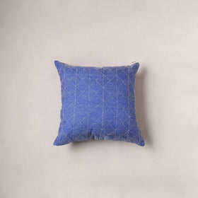 Running Stitch Plain Cushion Cover (16 x 16 in) 284