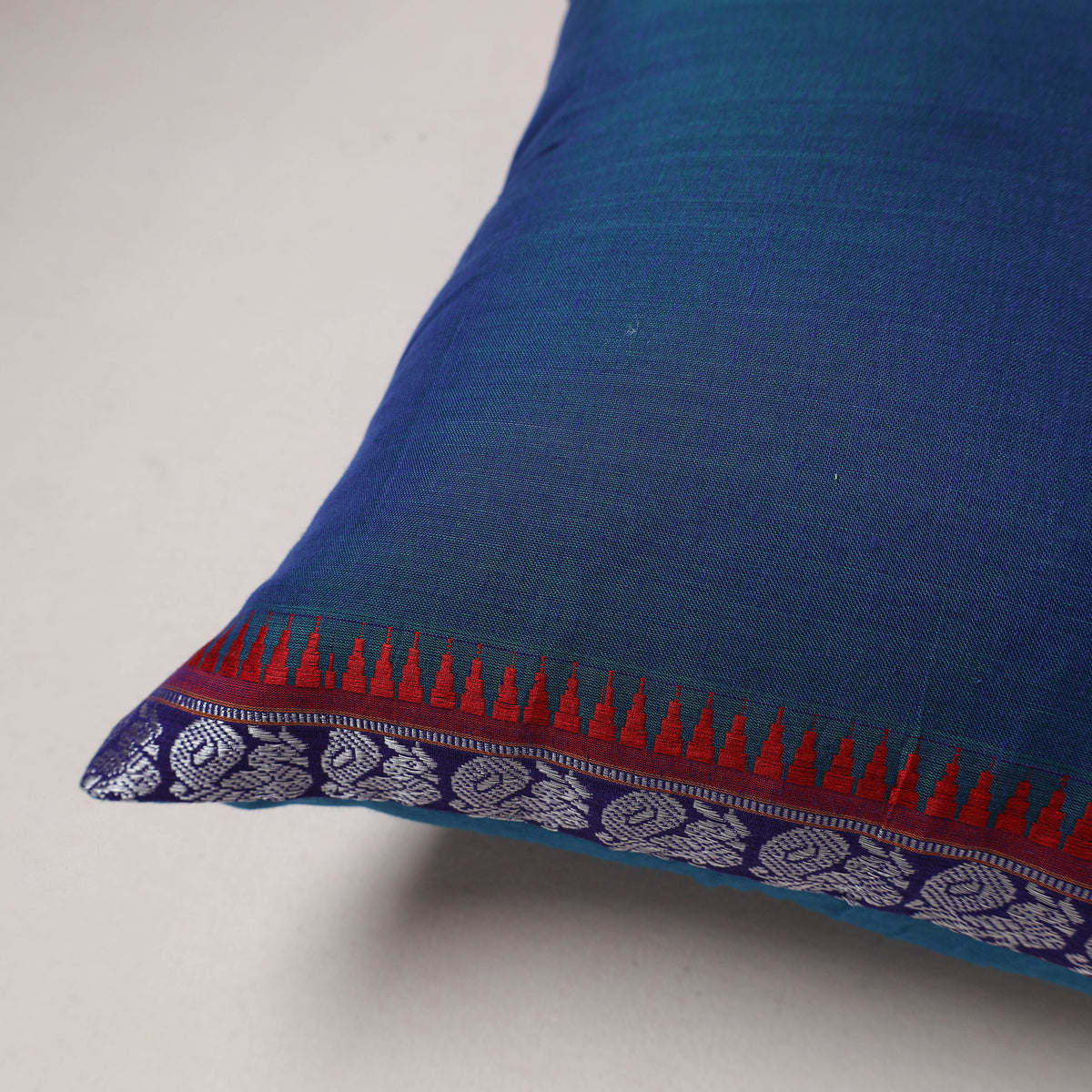 Plain Dharwad Cushion Cover (16 x 16 in) 254