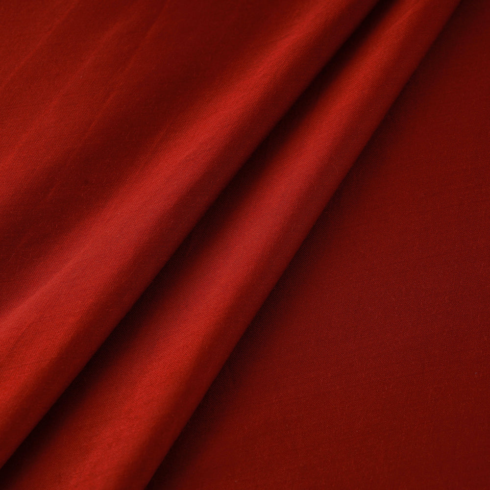 Red - Plain Modal Silk Fabric 02