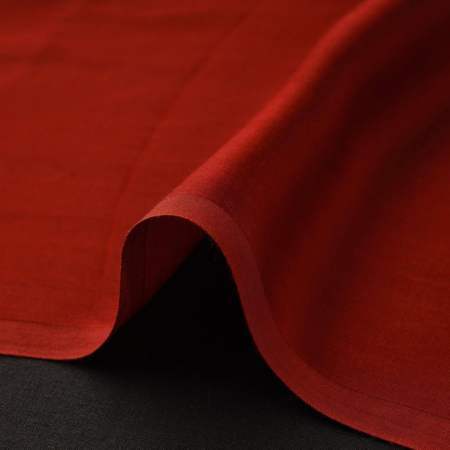 Red - Plain Modal Silk Fabric 02