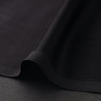 Black - Plain Modal Silk Fabric 03