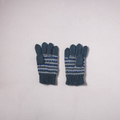 Kumaun Hand Knitted Acrylic Woolen Hand Gloves for Winter (Adult) 26
