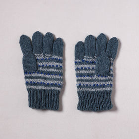 Kumaun Hand Knitted Acrylic Woolen Hand Gloves for Winter (Adult) 26