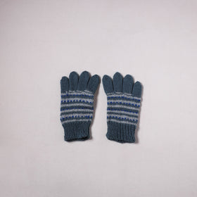Kumaun Hand Knitted Acrylic Woolen Hand Gloves for Winter (Adult) 26