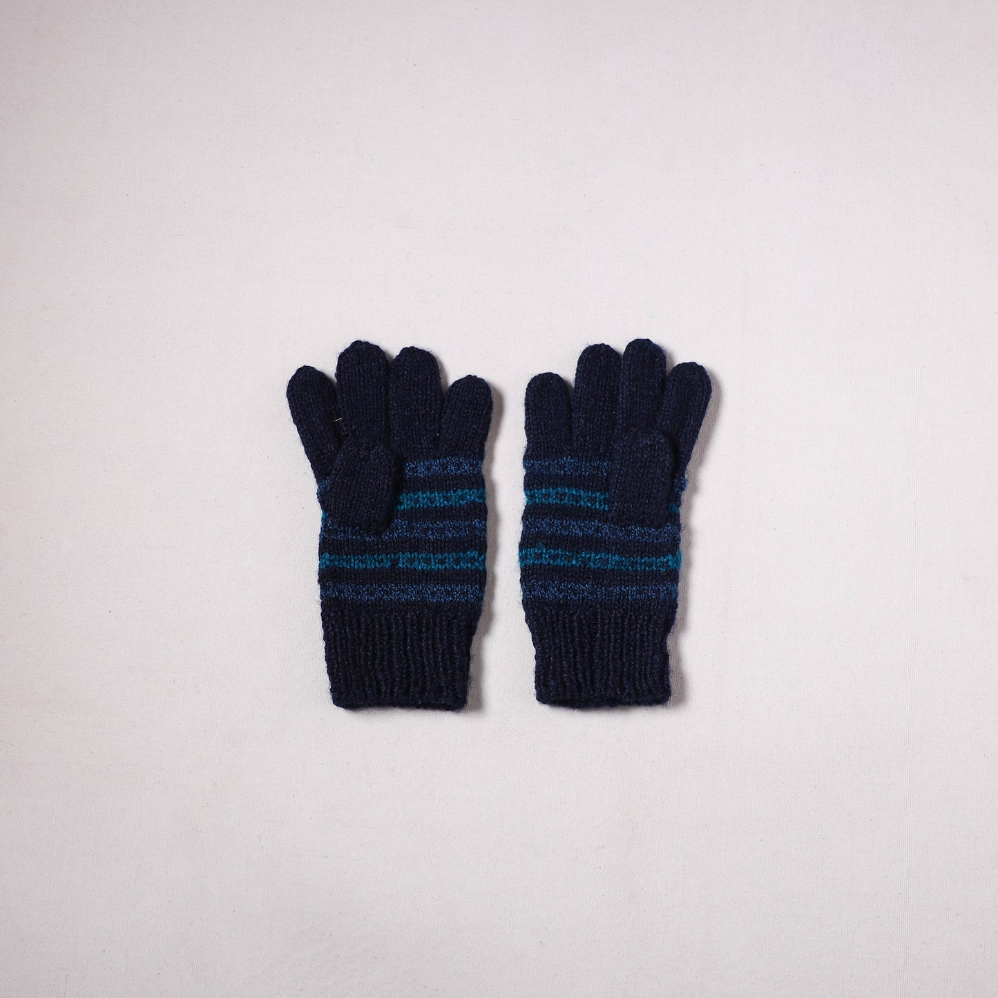 Kumaun Hand Knitted Acrylic Woolen Hand Gloves for Winter (Adult) 29