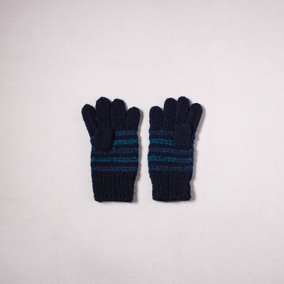 Kumaun Hand Knitted Acrylic Woolen Hand Gloves for Winter (Adult) 29