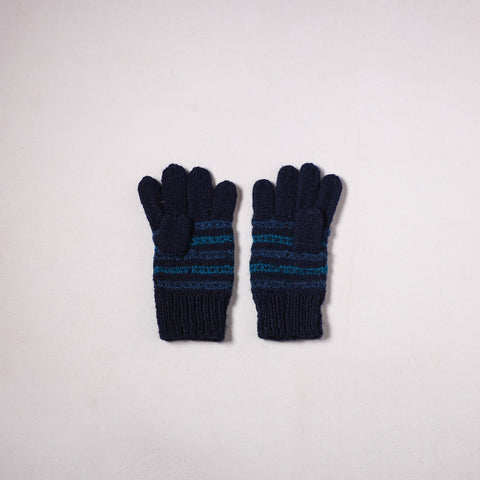 Kumaun Hand Knitted Acrylic Woolen Hand Gloves for Winter (Adult) 29