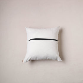 Plain Chanderi Silk Buti Cushion Cover (16 x 16 in) 294