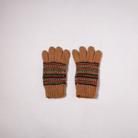 Kumaun Hand Knitted Acrylic Woolen Hand Gloves for Winter (Adult) 37