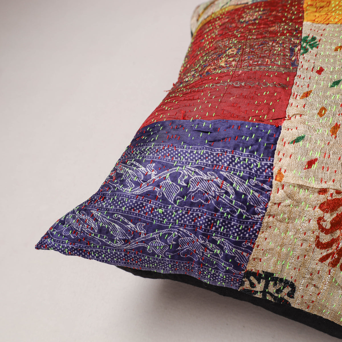 Tagai Patchwork Cushion Cover (16 x 16 in) 297