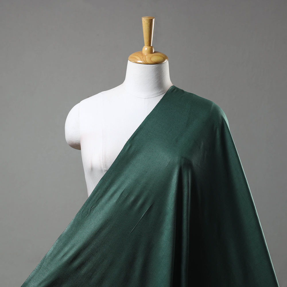 Green - Linen Cotton Bhagalpuri Fabric 12