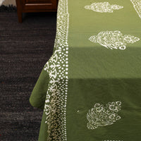 Cotton Double Hand Batik Print Bed Sheet Set 53