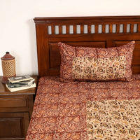 kalamkari  double bed cover set