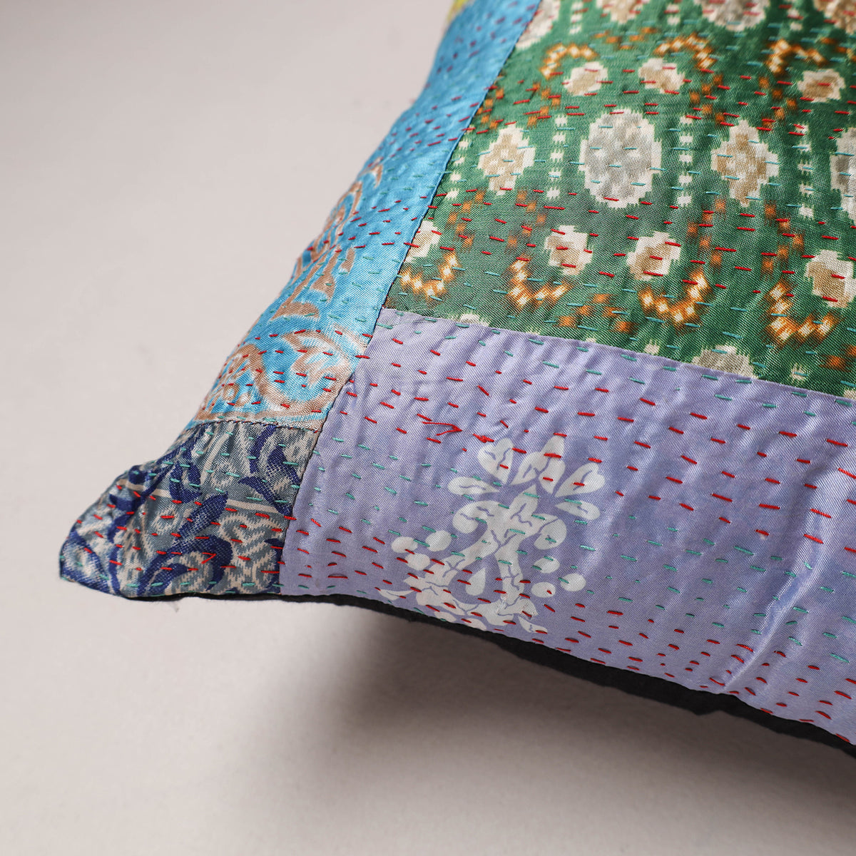 Tagai Patchwork Cushion Cover (16 x 16 in) 300