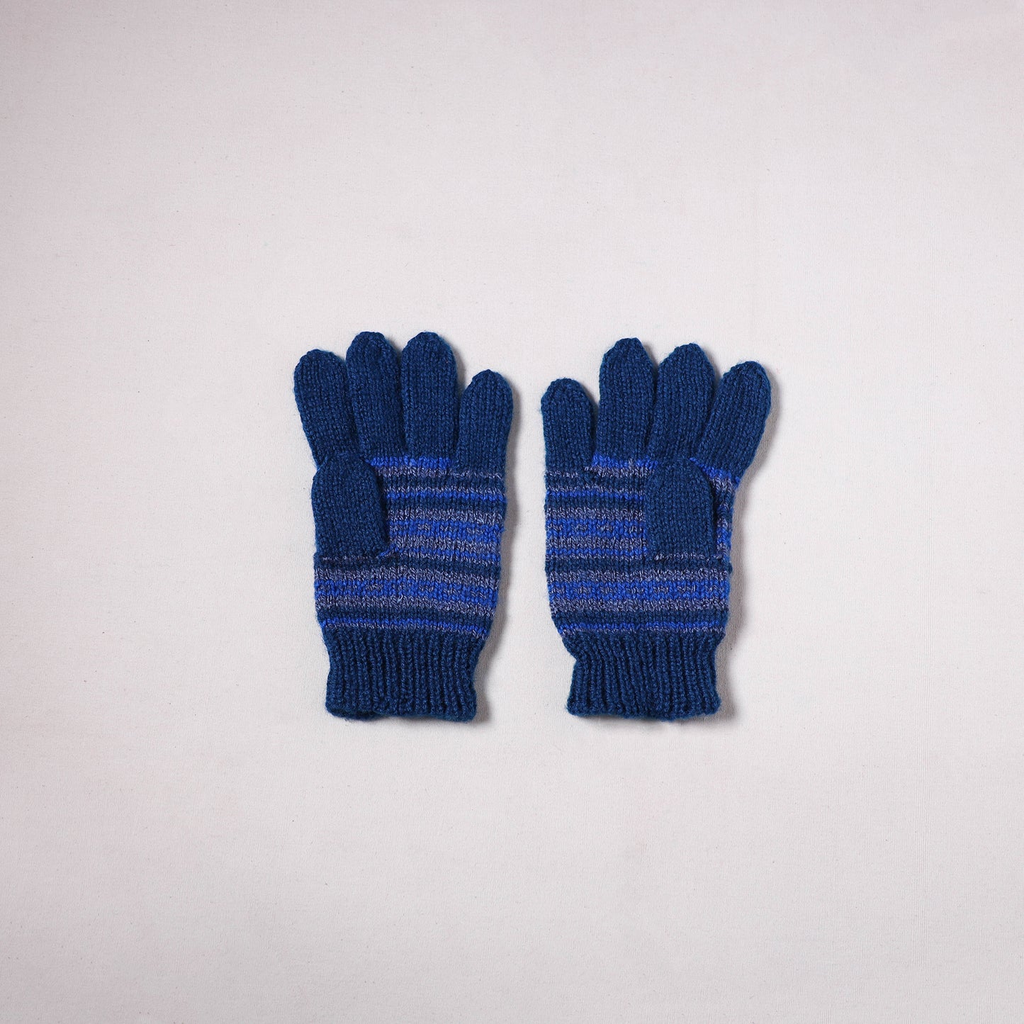 Kumaun Hand Knitted Acrylic Woolen Hand Gloves for Winter (Adult) 41