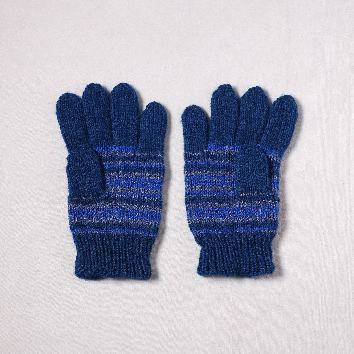 Kumaun Hand Knitted Acrylic Woolen Hand Gloves for Winter (Adult) 41