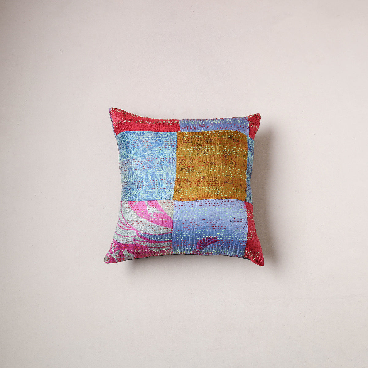 Tagai Patchwork Cushion Cover (16 x 16 in) 302