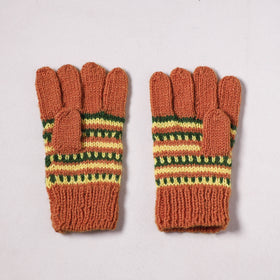 Kumaun Hand Knitted Acrylic Woolen Hand Gloves for Winter (Adult) 46