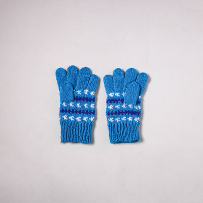 Kumaun Hand Knitted Acrylic Woolen Hand Gloves for Winter (Adult) 44