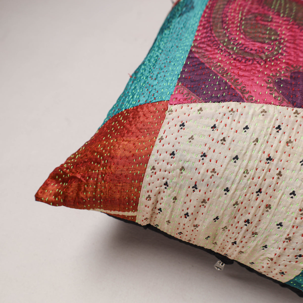 Tagai Patchwork Cushion Cover (16 x 16 in) 304