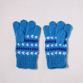 Kumaun Hand Knitted Acrylic Woolen Hand Gloves for Winter (Adult) 44