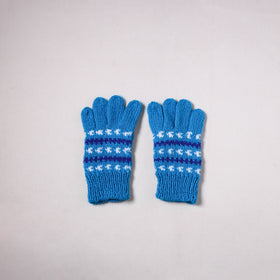 Kumaun Hand Knitted Acrylic Woolen Hand Gloves for Winter (Adult) 44