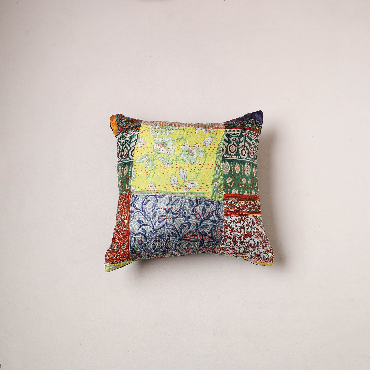 Tagai Patchwork Cushion Cover (16 x 16 in) 306