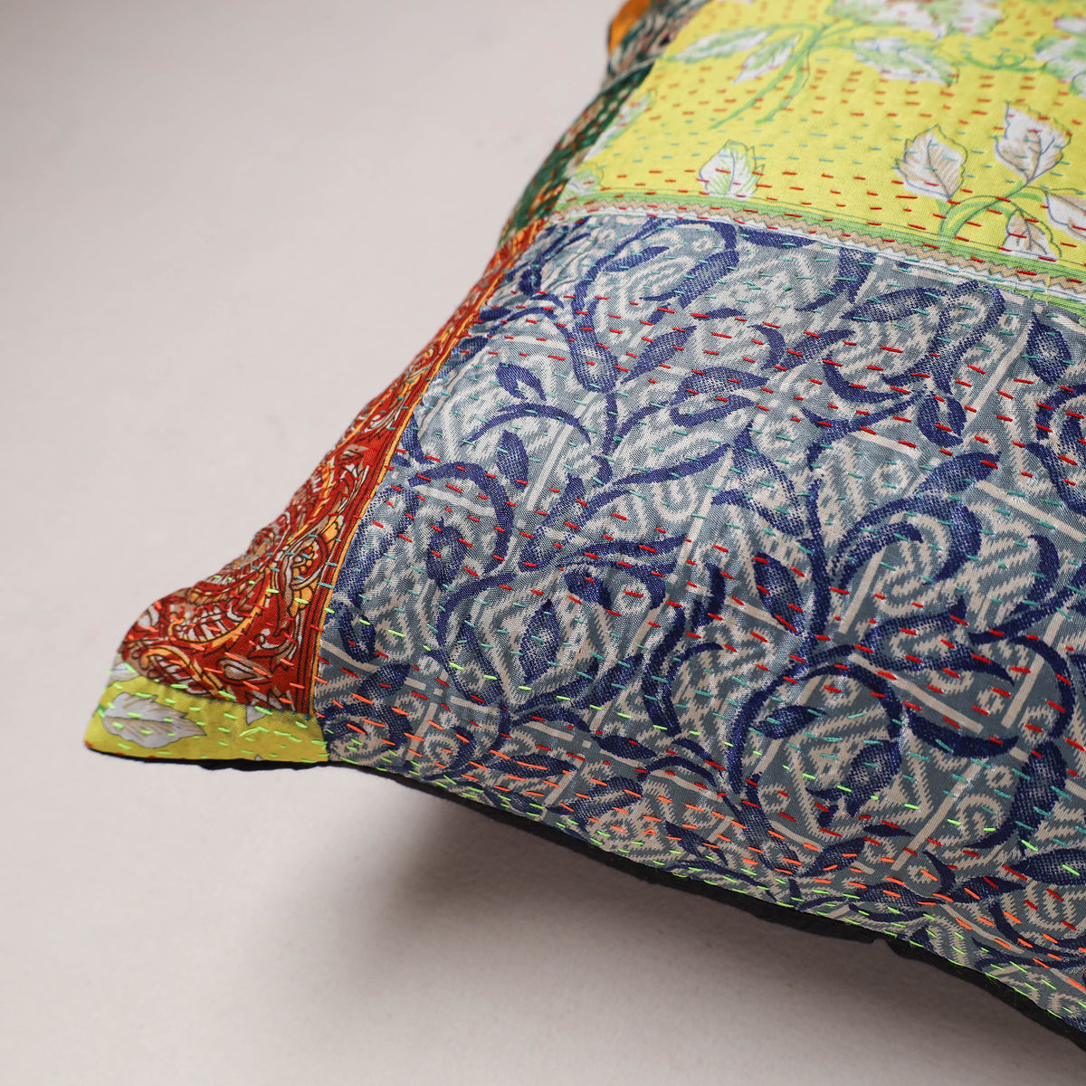 Tagai Patchwork Cushion Cover (16 x 16 in) 306