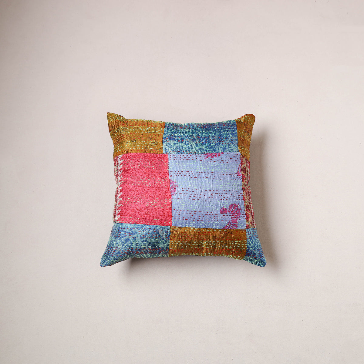 Tagai Patchwork Cushion Cover (16 x 16 in) 308