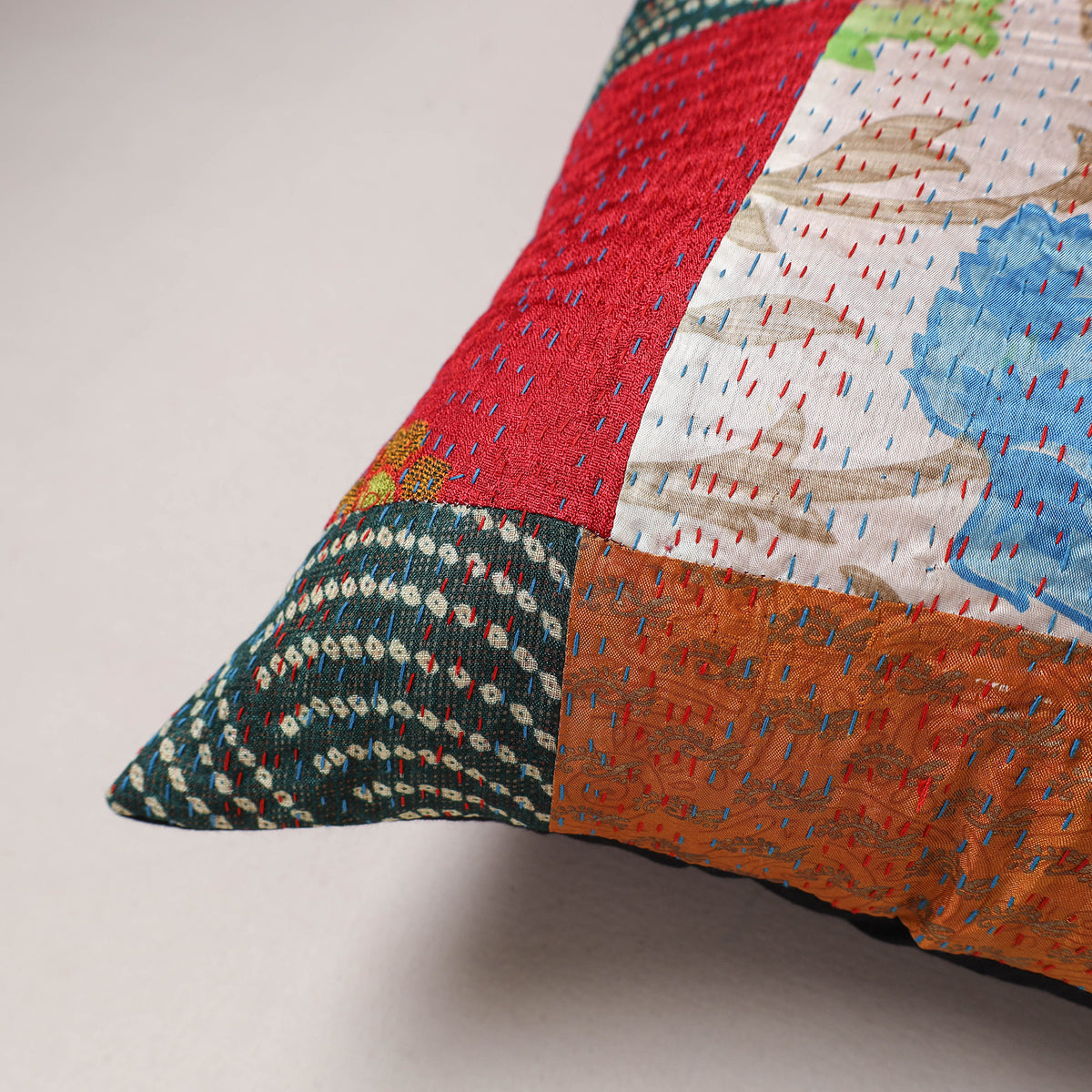 Tagai Patchwork Cushion Cover (16 x 16 in) 310