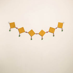 Handmade Bead Work Fabric Toran for Home Decor