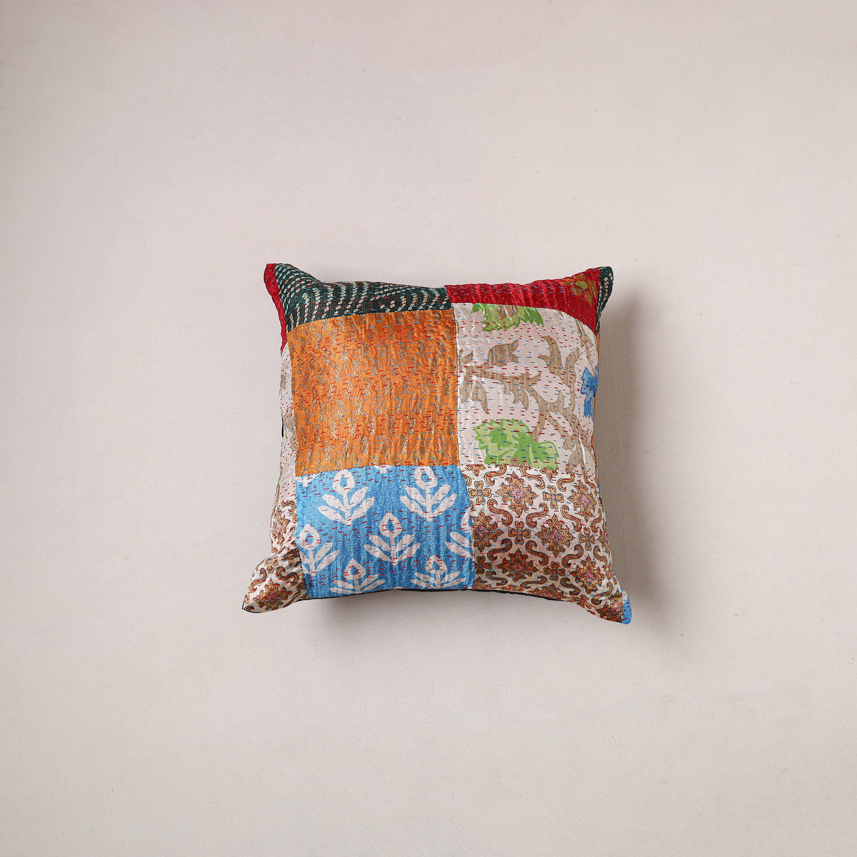 Tagai Patchwork Cushion Cover (16 x 16 in) 312