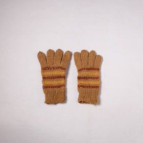 Kumaun Hand Knitted Acrylic Woolen Hand Gloves for Winter (Adult) 32