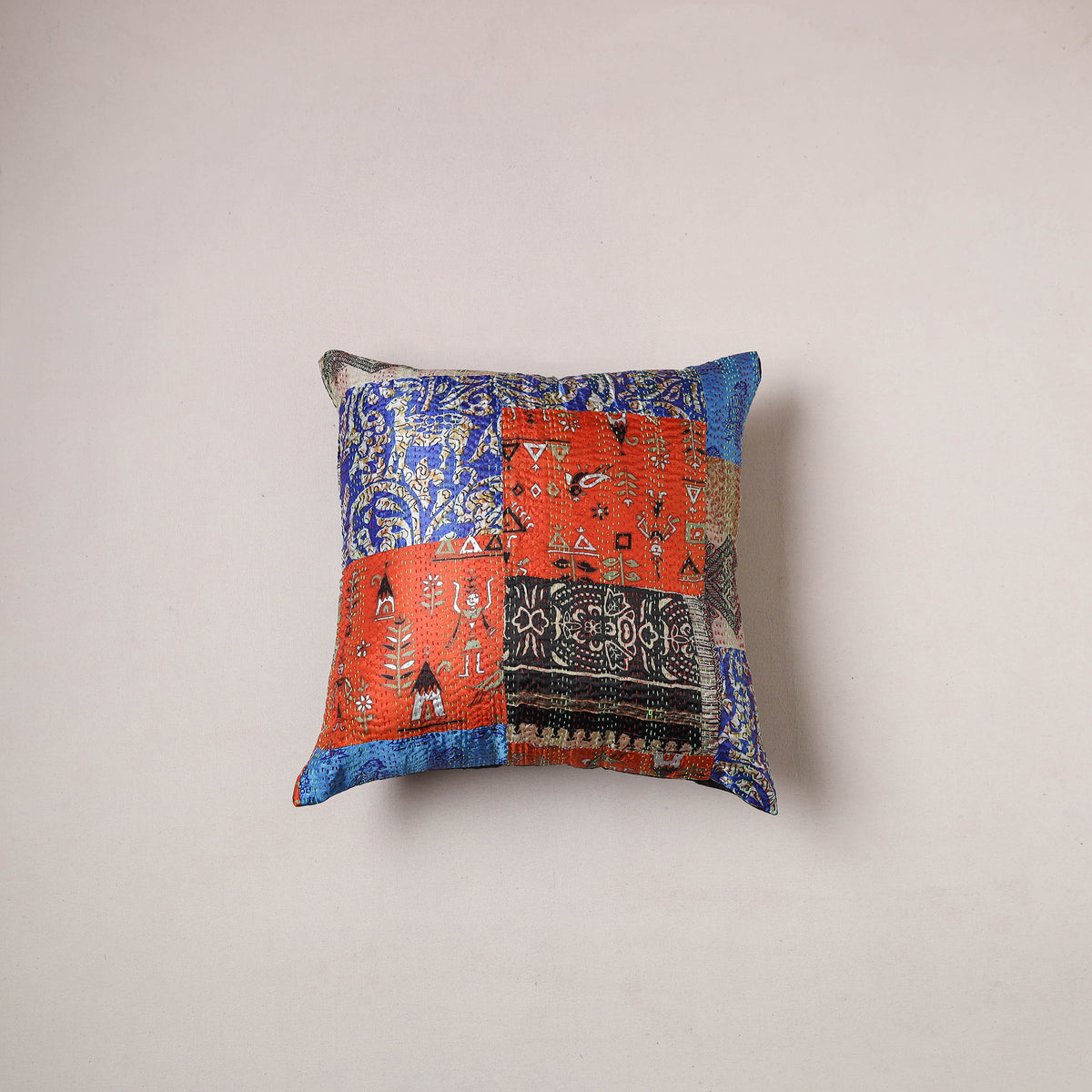 Tagai Patchwork Cushion Cover (16 x 16 in) 313