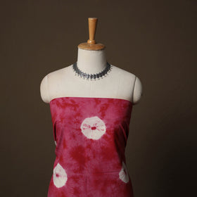 Shibori Tie-Dye Cotton 3pc Unstitched Dress Material Suit Set 06