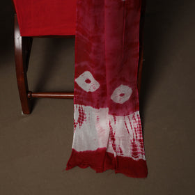 Shibori Tie-Dye Cotton 3pc Unstitched Dress Material Suit Set 06