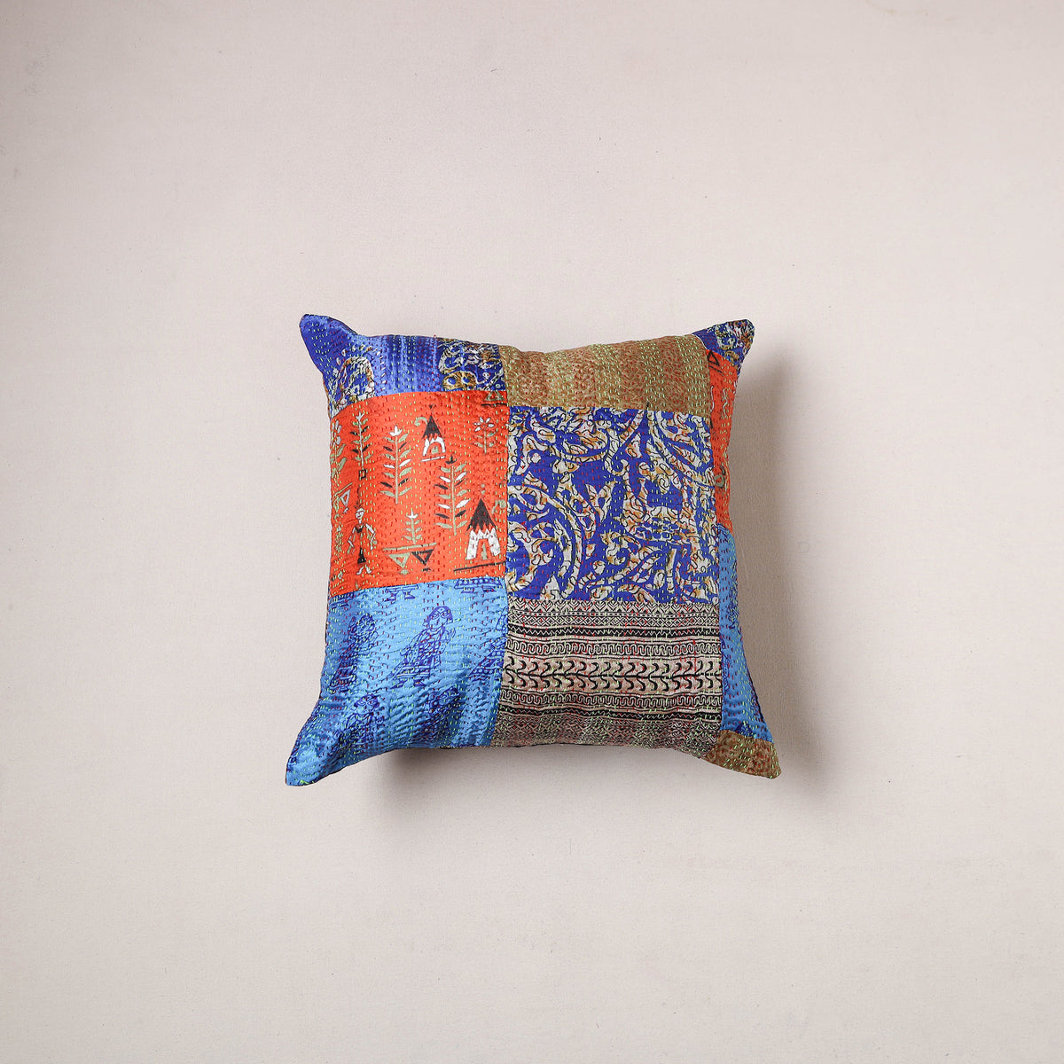 Tagai Patchwork Cushion Cover (16 x 16 in) 314