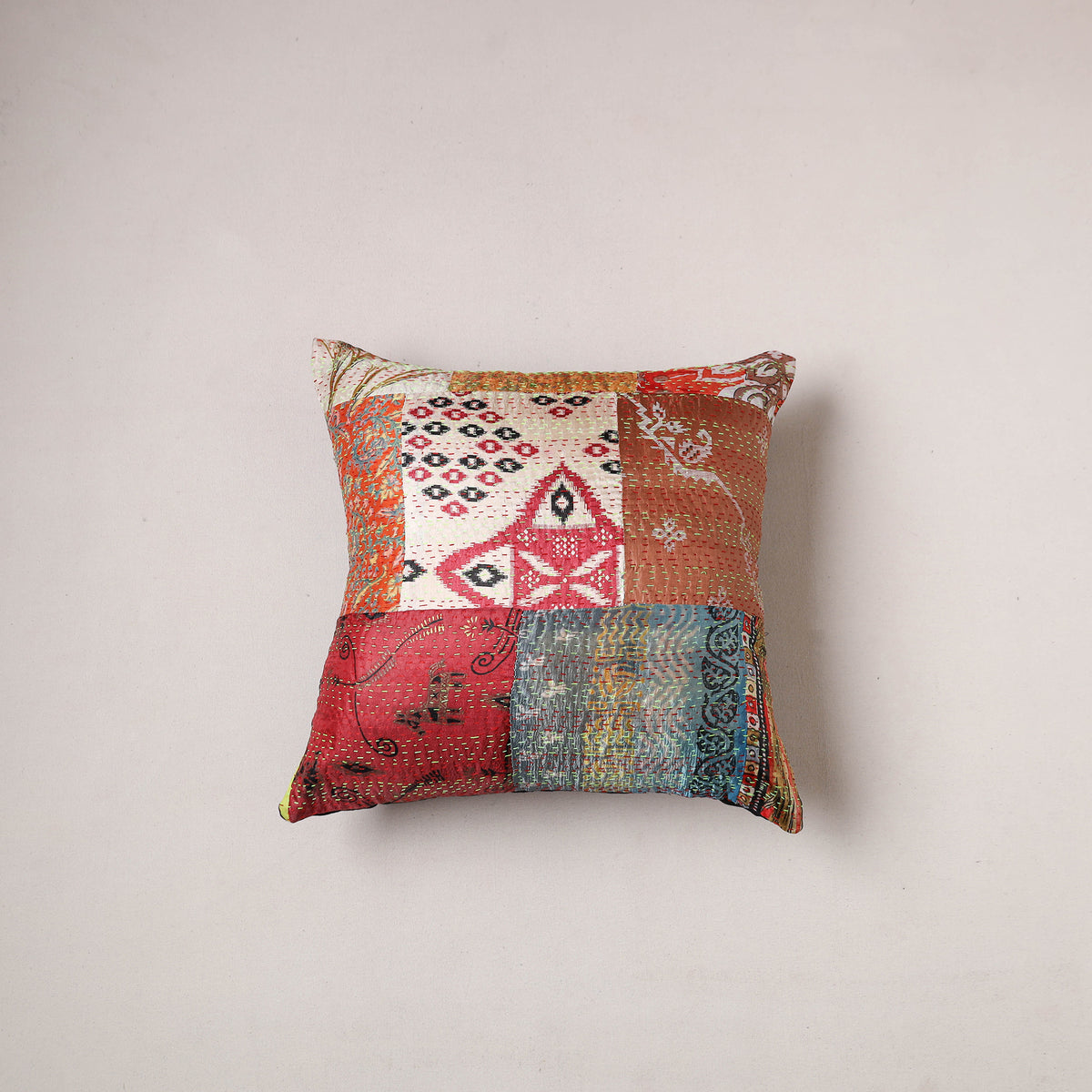 Tagai Patchwork Cushion Cover (16 x 16 in) 315